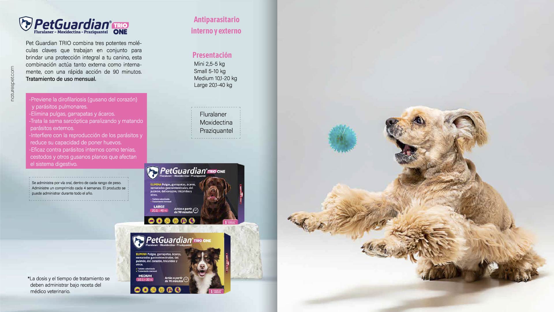 PETGUARDIAN TRIO ONE -Natures Pet